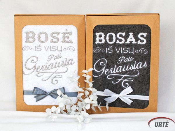 Dovana geriausiam BOSUI ar geriausiai BOSEI - Needlework