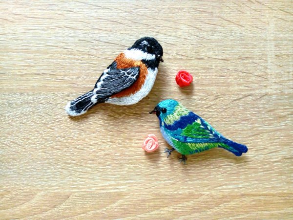 Sagė Paukštis 2 - Brooches