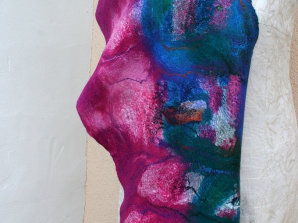 Veltas šalikas ,,PAVASARIS ,, - Scarves & shawls
