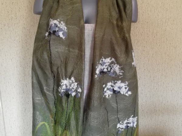Veltas šalis " laukai" - Scarves & shawls
