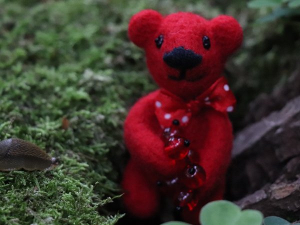 Vilnos sagė "Meškis ir jo serbentai" - Brooches