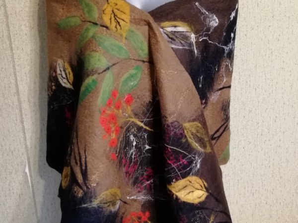 Veltas šalis "Rudeniškai nuspalvintas" - Scarves & shawls