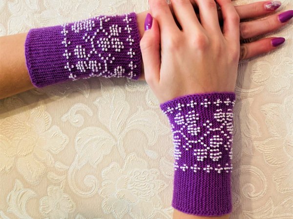 GP-1030 Riešinės violetinės spalvos - Wristlets
