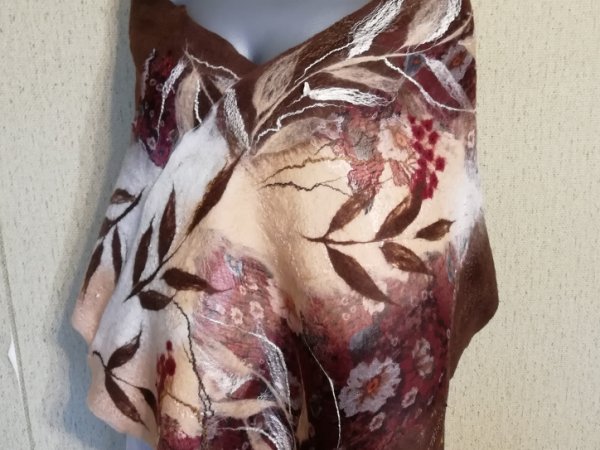 Veltas šalis "Gamtos motyvai" - Scarves & shawls