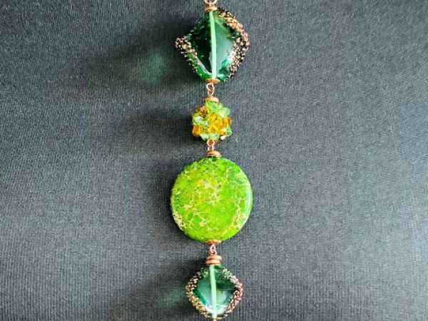 GP-1059 Jaspio akmens vėrinys 2