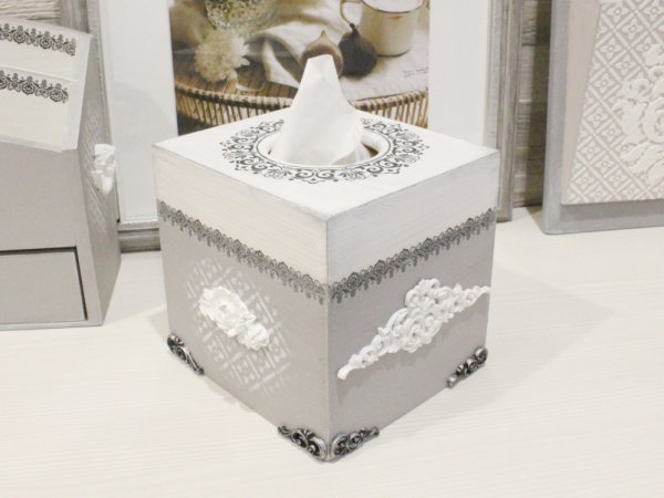Servetėlių dėžutė - Decoupage