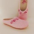 women's slippers "rosses" - Shoes & slippers - felting