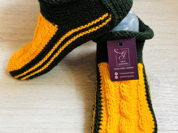 GP-1086 Megztos vilnonės tapkutės - Shoes