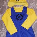 Minion costume for kids - Other clothing - sewing