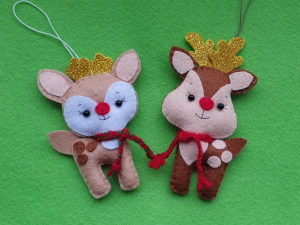Elniukai su blizgiais ragiukais - Dolls & toys