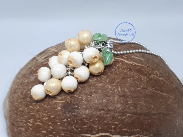 Ilgas kaklo papuošalas aukso uogos - Accessory