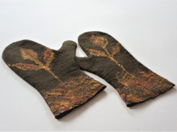 S dydis Veltos kumštinės pirštinės - Gloves & mittens