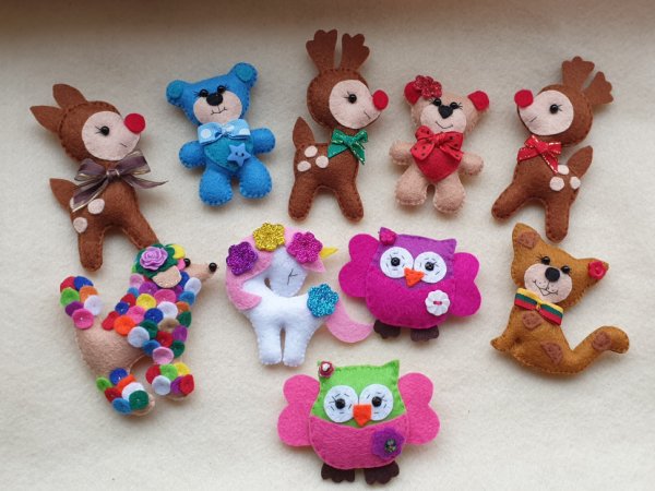 Segytės vaikams iš veltinio - Dolls & toys