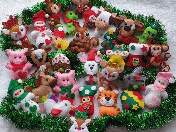 Žaisliukai iš veltinio - Dolls & toys