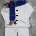 Snow man carnival costume for kids - Other clothing - sewing