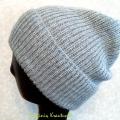 The hat is feminine - Machine knitting - knitwork