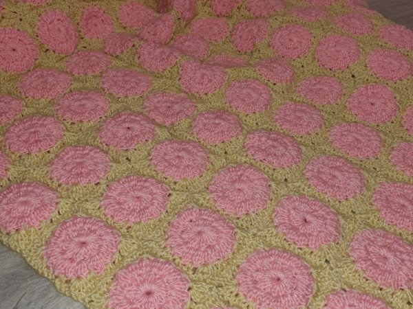 Nertas pledas iš gėlyčių Nr. 2 - Plaids & blankets