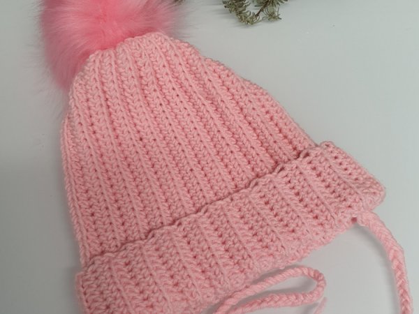 Nerta ružava kepurė - Hats 