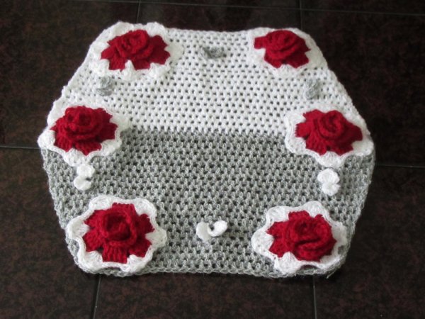Napkin-roses - Other knitwear
