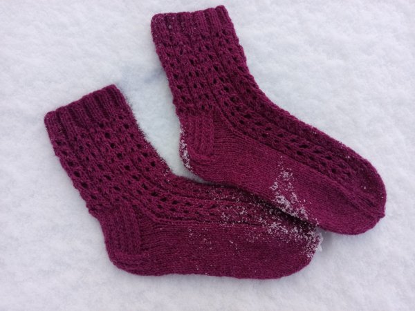 Violetinės kojinės 2