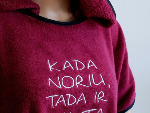 Pončo rankšluostis - Kada noriu, tada ir pikta 1