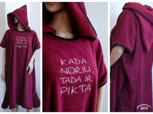 Pončo rankšluostis - Kada noriu, tada ir pikta 3