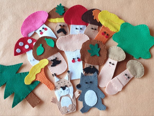 Pasaka - Grybų karas - Dolls & toys
