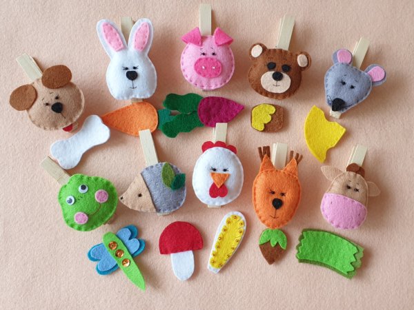 Žaidimas Kas ką valgo? - Dolls & toys