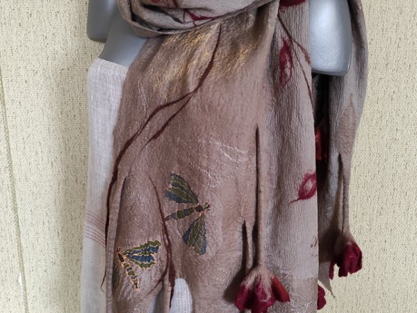 Veltas šalis "Laumžirgių pavasaris" - Scarves & shawls