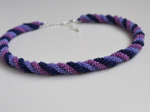 Tricolor necklace  2