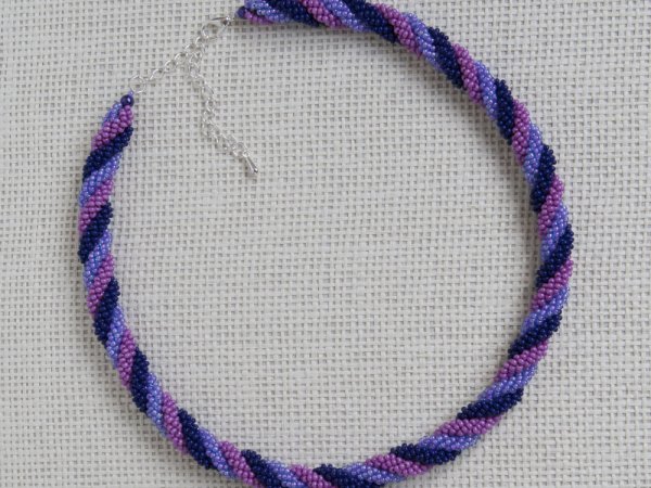 Tricolor necklace  3