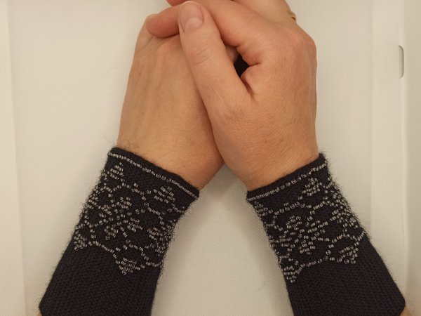 Merino riešinės - Wristlets