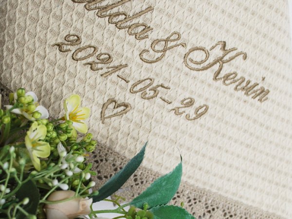 Dovana lininių vestuvių proga - Needlework