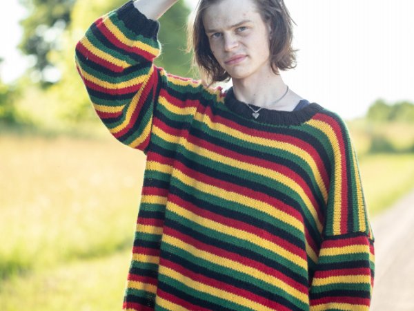 Dryžuotas megztinis - Sweaters & jackets