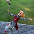Interior doll clown - Dolls & toys - making