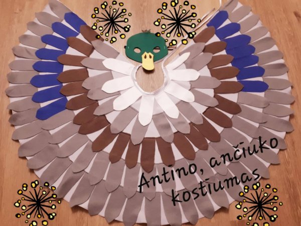 Antino, anties  vaikiškas karnavalinis kostiumas 3