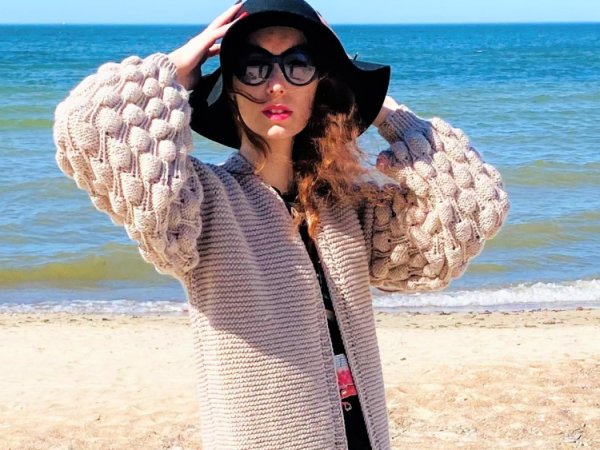 GP-1271 Megztinis ,,Bubbles 3" - Sweaters & jackets