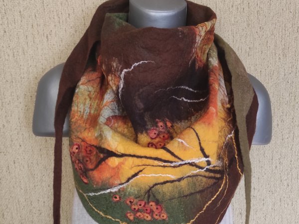 Veltas šalikas "Vėstant orams" - Scarves & shawls