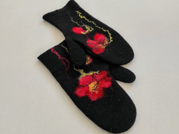 Pirstinės Aguonos - Gloves & mittens