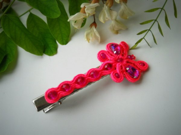 Sagučiau plaukams - Soutache
