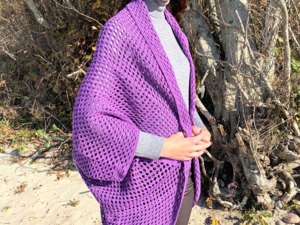 GP-1291 Merino vilnos užmestukas - Sweaters & jackets