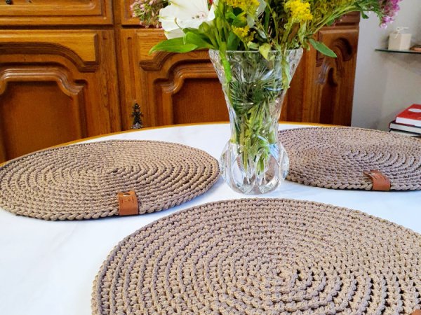 Nerti stalo padėkliukai Nr. 38-2 - Tablecloths & napkins
