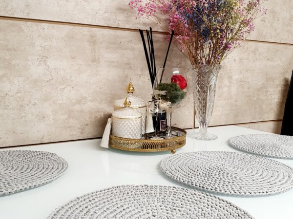Nerti stalo padėkliukai Nr.15 - Tablecloths & napkins