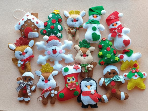 Kalėdiniai žaisliukai 5 - Dolls & toys
