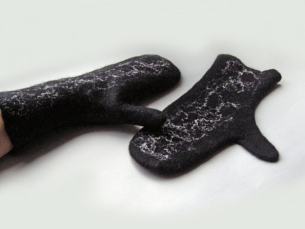 Veltos pirštinės Linas - Gloves & mittens