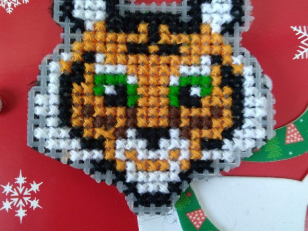 tiger 2021 metų simbolis - Needlework