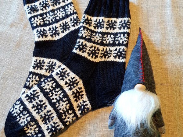 Kojinės "Baltos snaigės" - Socks