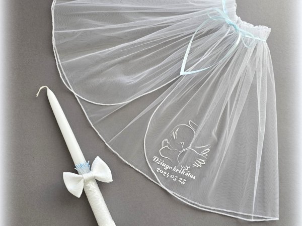 Krikštynų skraistes, personalizuota vardine krikšto skraistė - Other clothing