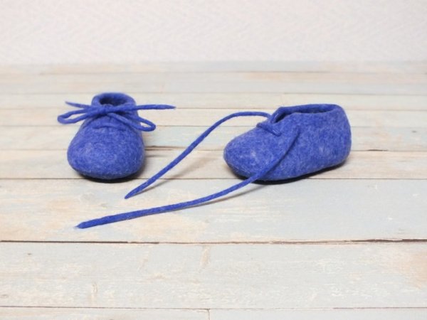 Mėlyni velti batukai - Shoes & slippers