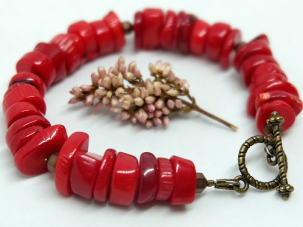 Coral bracelet - Bracelets